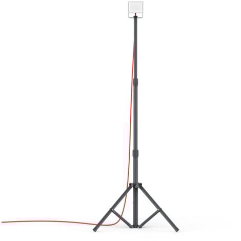 Xanlite - Projecteur de chantier secteur 230 V Trépied 1 tête 20W 1600 LM 6500 K Projection 40 M IP 44 - PR20WT