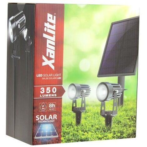 Lampes Solaires Extérieur SunnyPark Avec Double Piquet LED - Couleurs Changeantes - Étanches IP65 Pour Jardin, Allée, Terrasse