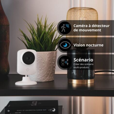 Caméra connectée KOZII HD 720p avec Détecteur de mouvement intégré