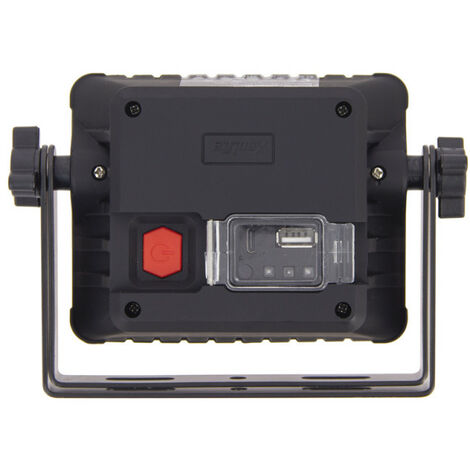 Xanlite - Projecteur LED Rechargeable 18W, IP54, 2100 Lumens, 6000 Kelvins, 4400 mAh, câble USB 1,5m - PRAR20WR