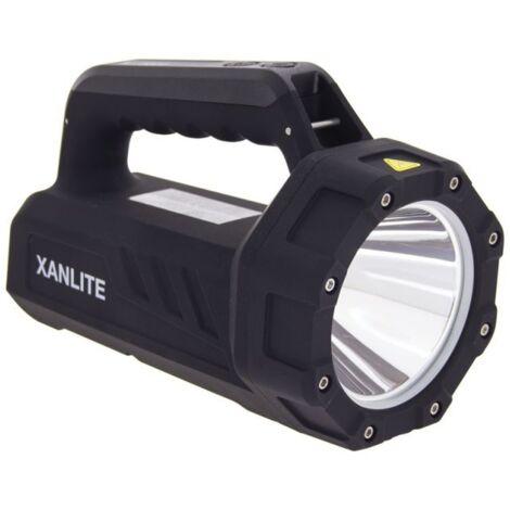 Xanlite – Projecteur LED rechargeable USB-C 900 lumens – Autonomie 50h – Indice IP45 – Portée 600m – PR2000RIP