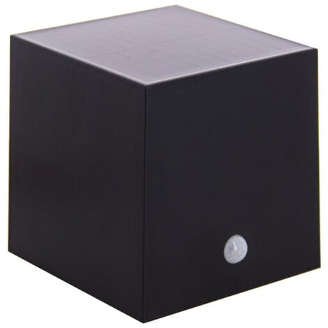 Xanlite - Applique trapèze solaire LED IP44  à détection de mouvement, 200 Lumens - APS200D