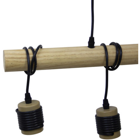 Lot De 2 Douilles E27 Vintage Avec Câble De Chanvre 4,5m - Style Rétro Torsadé Avec Interrupteur Pour Lampes Suspendues