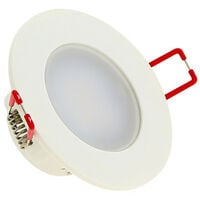 XANLITE - Lot de 3 Spots Encastrable LED Intégrés - IP 65 pour salle de bain - cons. 5W (eq. 50W) - 345 lumens - Blanc neutre - PACK3SEL345CWIP