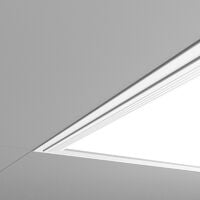 XANLITE - Plafonnier LED rectangulaire - cons. 42W - 3300 lumens - Blanc neutre - Extra plat - PA3000RNW