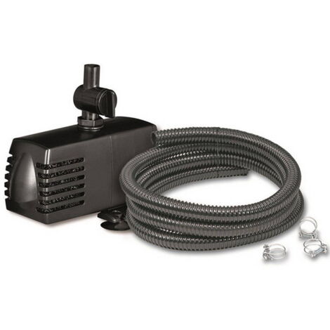 Ubbink – Kit de pompe pour bassin 600 L/h – Hauteur de refoulement 1,10 m – Tuyau 3 m diamètre 13 mm – Accessoires inclus (1/10)