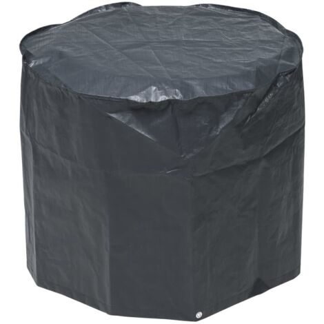 Housse de barbecue au charbon 60 x 73 cm – Résistante aux UV – Corde de maintien – Protection contre la poussière et la pollution – Nature (1/3)
