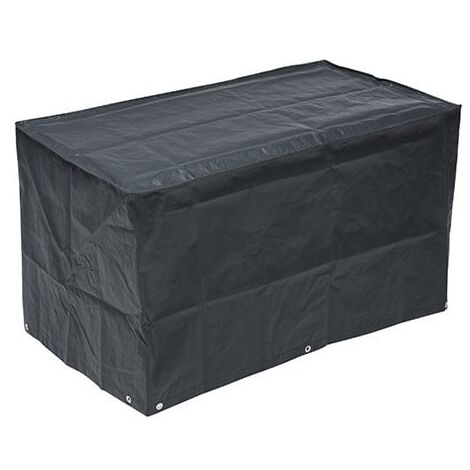Nature – Housse de barbecue à gaz 125 x 180 x 80 cm – Polyéthylène inaltérable 100g/m² – Œillets et cordon de fixation pour maintien