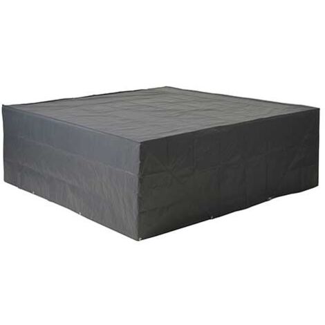 Housse de protection pour salon de jardin bas, Dimensions H70 x 250 x 250 cm