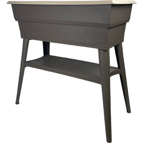 Jardinière Calipso maxi 40 litres, Couleur Taupe/Beige (1/8)