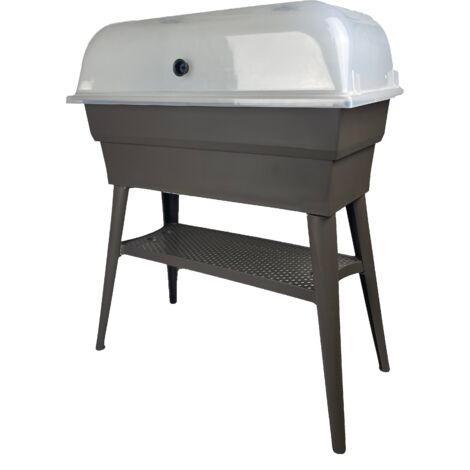 Jardinière Calipso combi 40 litres, Couleur Taupe/Beige (1/7)