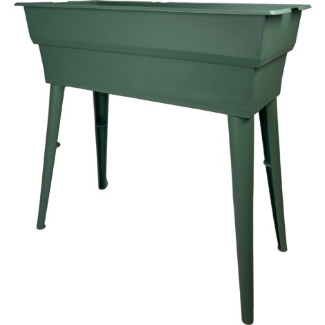 Jardinière Calipso basic 40 litres, Couleur Vert Olive/Vert Amande (1/5)