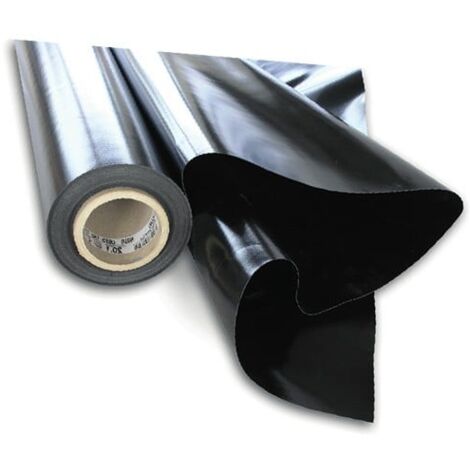 Film 150 microns noir opaque - Long 17.50 m, Larg 6 m (1/3)