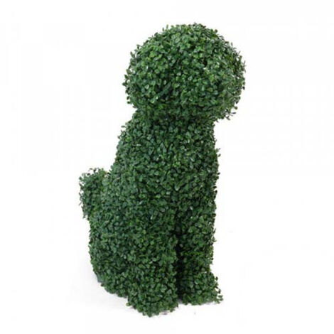 Chien buis artificiel 3D topiaire (1/4)
