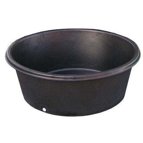 Bac pâturage 200 litres – Polyéthylène traité anti-UV – Rebord extérieur pour prévention débordements – Résistant aux intempéries – Plast'Up Rotomoulage