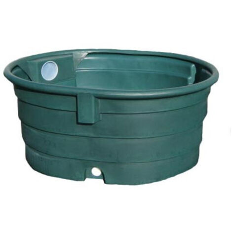 Bac pâturage 600 litres avec rebord intérieur vert