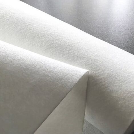 Atout Loisir – Feutre géotextile 300 g/m² – Longueur 100 m – Largeur 2 m – Imputrescible pour drainage efficace des sols