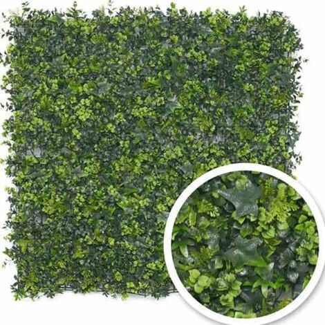 Feuillage artificiel lierre 1m x 1m, Long 6 m