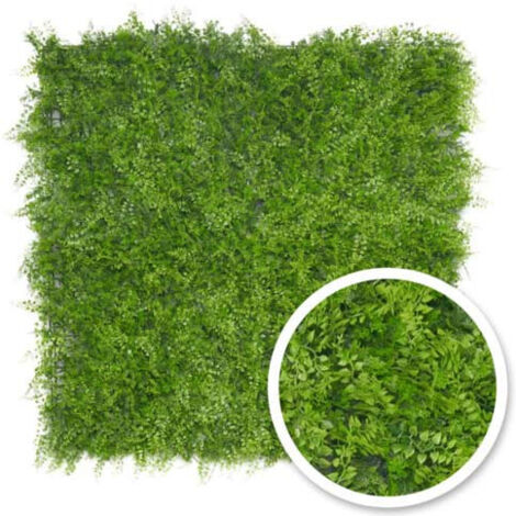 Mur végétal artificiel Fougère 1m x 1m, Surface  29 m²