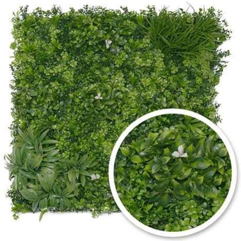 Mur végétal artificiel Liseron 1m x 1m, Surface  30 m²