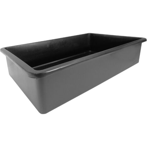Ubbink – Bassin préformé rectangulaire 475 L – Polypropylène résistant UV – Longueur 128,5 cm – Largeur 86 cm – Profondeur 45 cm