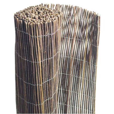 Canisse naturelle en osier, Long 50 m, Hauteur 1 m