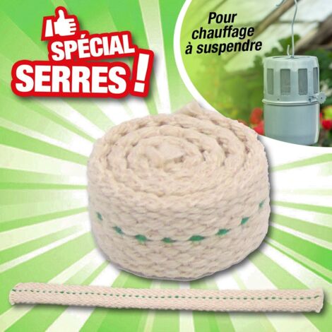 Mèche de rechange appareil de chauffage paraffine serres de jardin (1/2)