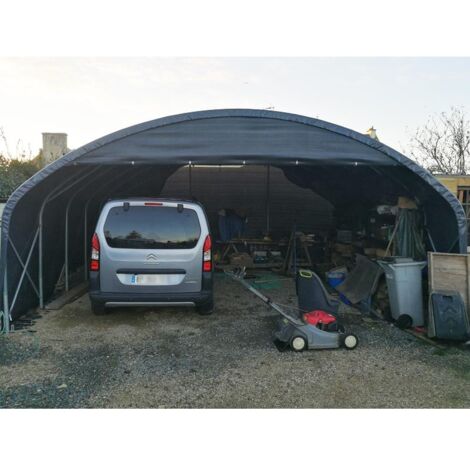 Bâche De Camion 2,88 X 3 M - Gris Clair, Ourlet Et 7 œillets - Imperméable Et Résistante