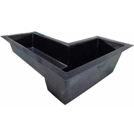 Ubbink – Bassin préformé 650L – Dimensions L 200 x l 170 x h 60 cm – Plastique renforcé PRV – Résistant UV et gel – Installation facile (1/4)