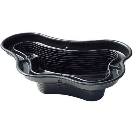 Ubbink – Bassin préformé 220L – Dimensions 135x90x45cm – HDPE robuste pour écosystème aquatique – Installation rapide et zones de profondeur variées
