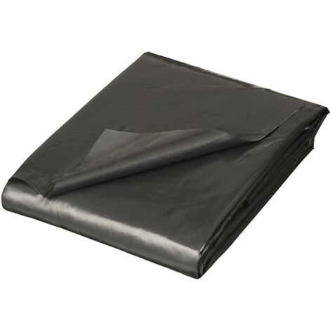 Nature – Film de paillage noir 4 x 6 m – Épaisseur 150µ – Polyéthylène traité anti-UV pour protection des cultures – Durable et résistant aux intempéries (1/5)
