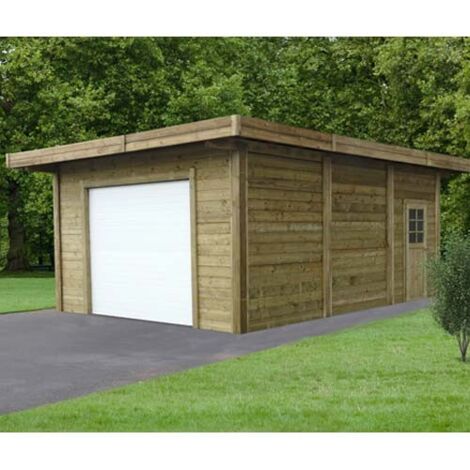 Carport 5064 x 7064 mm garage, Ancrage A visser (1/4)