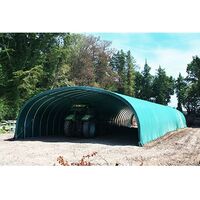 Bâche camion 640 gr/m² - vert - Long 16 m, Larg 10 m