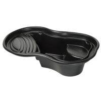 Ubbink – Bassin préformé 500 litres – Dimensions 200 x 120 x 50 cm – Matière HDPE résistante aux UV et gel – Écosystème aquatique rapide