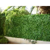 Haie artificielle feuillage Lierre, Long 48 m, Hauteur 1.50 m