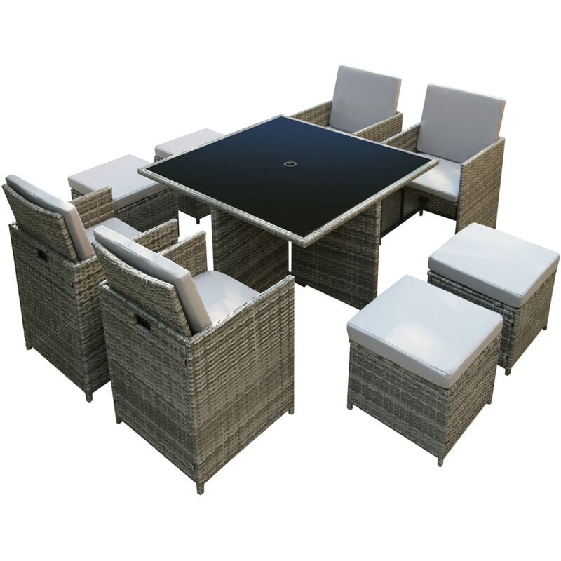 Seater Rattan Manhattan Rattan Garden Furniture Set Seater Rattan