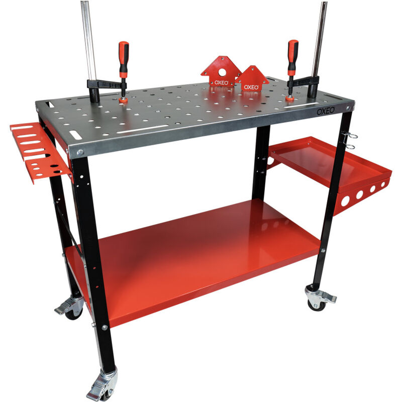 Presse D'établi En T Pour Tables De Perçage 16 Mm Ou 28 Mm - Pince De Serrage Rapide, Max 160 Mm
