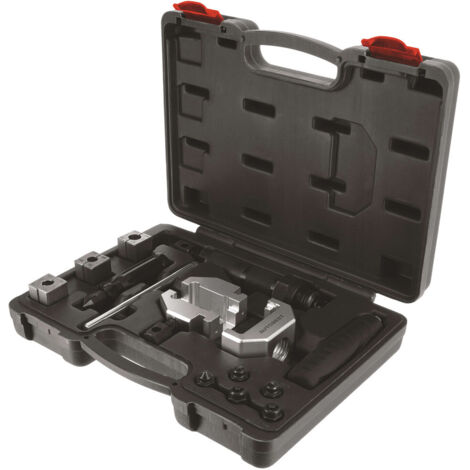 Autobest – Coffret évaseur tuyau de frein – 4 paires de pièces de pression 3/16' à 3/8' – Outil pour déformation précise – Accessoire mécanique (1/3)