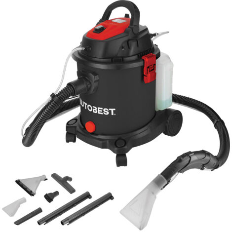 Autobest – Aspirateur injecteur extracteur 20L – Puissance 1200W – Dépression 18 kPa – Capacité cuve 20L – Longueur flexible 2m – Câble 7,5m (1/5)