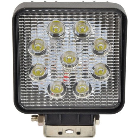Projecteur de travail LED carré 27W