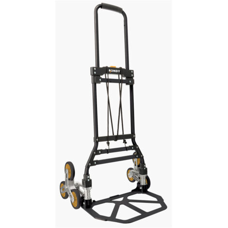 Diable monte marches - Structure acier - Plateau aluminium - Capacité 75kg (1/3)