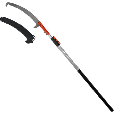 Scie À Élaguer Pliable De 24 Cm, Scie À Main, Scie De Jardin Avec Poignée Souple Tpr Et