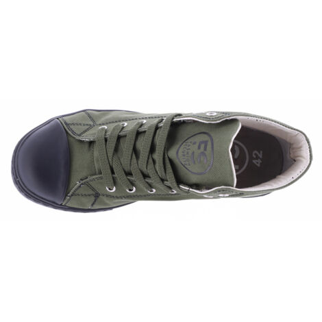 Chaussures de Sécurité Hautes - Kaki, Semelles Antidérapantes Noires - Fashion Security - Confort et Style - 37