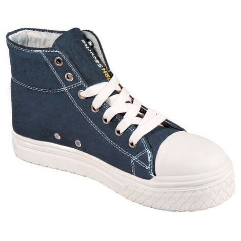 Chaussures de travail unisex - 38 - Bleu jean