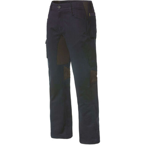 Pantalon De Travail Slim – Caterpillar Operator Flex Bleu – Twill Stretch 250 g – Multi-Poches – Souplesse & Confort - 44 (1/5)