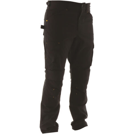 Pantalon De Travail Slim – Caterpillar Nexus Noir – Stretch Léger – 50% Coton – Genoux Renforcés – Multi-Poches - 48 (1/5)