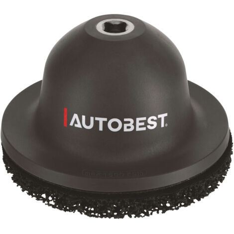 Brosse pour nettoyage de moyeux diam 150mm - Disque abrasif nylon - Fixation auto-aggripante (1/5)