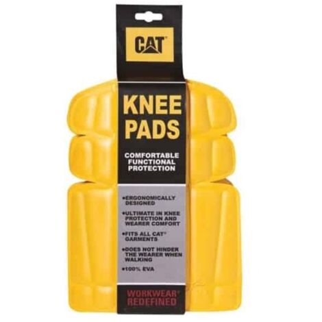 Genouillères de protection CATERPILLAR CW91 - Jaune - Taille unique (1/4)