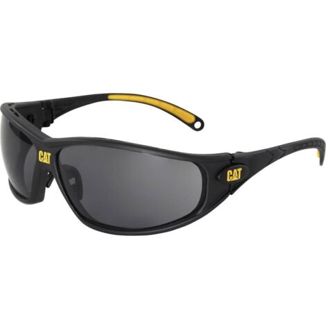 Lunettes de protection fumées – Norme EPI – Protection UV 99 % – Monture nylon résistante aux chocs – Confort ergonomique pour pro – CAT (1/6)