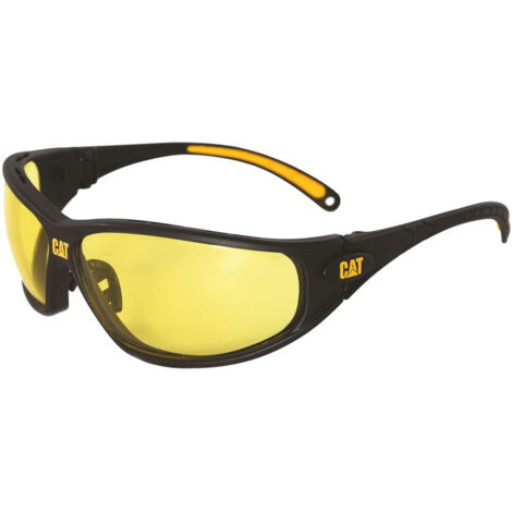 CATERPILLAR Lunettes de protection Classe 1 - TREAD - Jaune - Taille unique